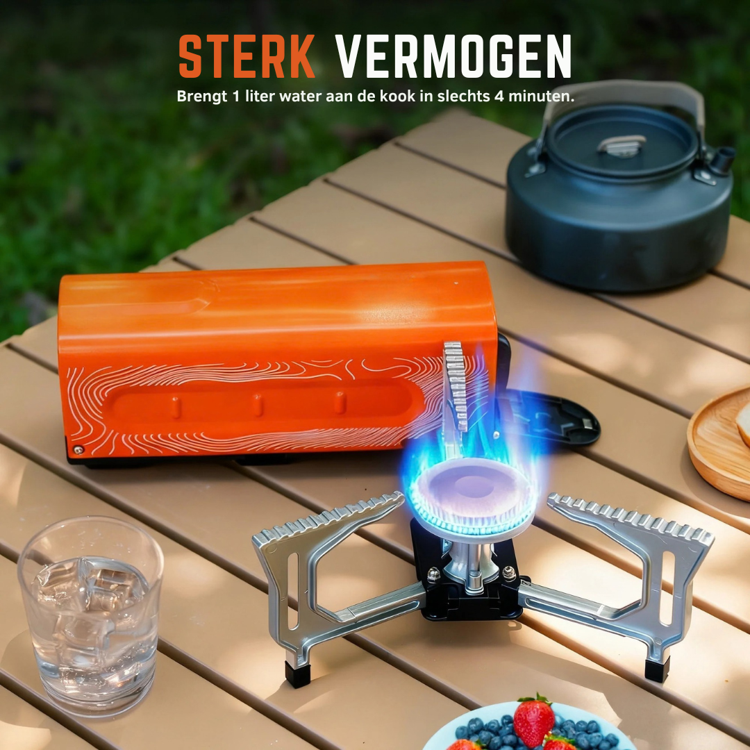 Vooma® Sammenklappelig Butan Campingkoger 2200W