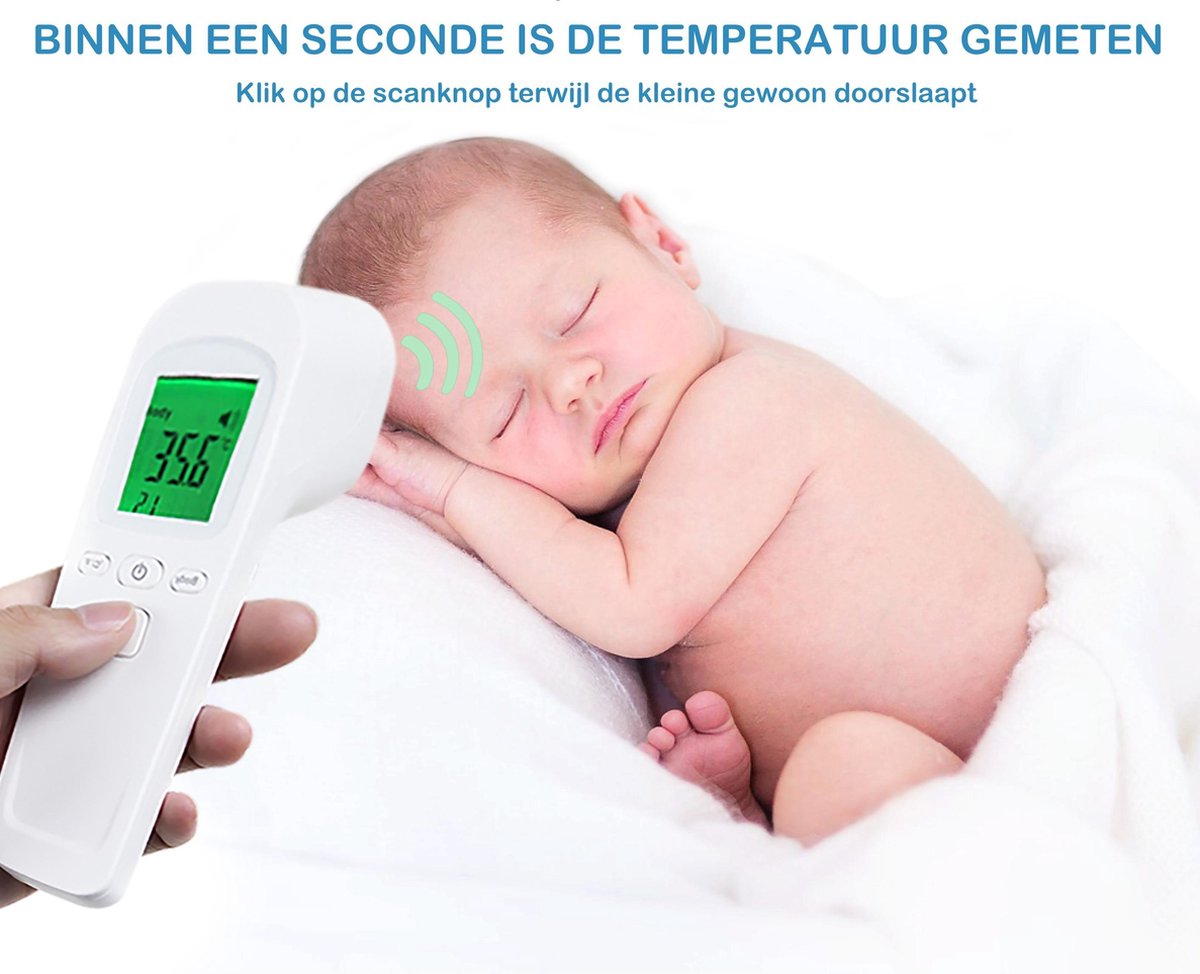 Luxyana® Termometer Pro-serien – Hurtig, hygiejnisk og kontaktløs temperaturmåling