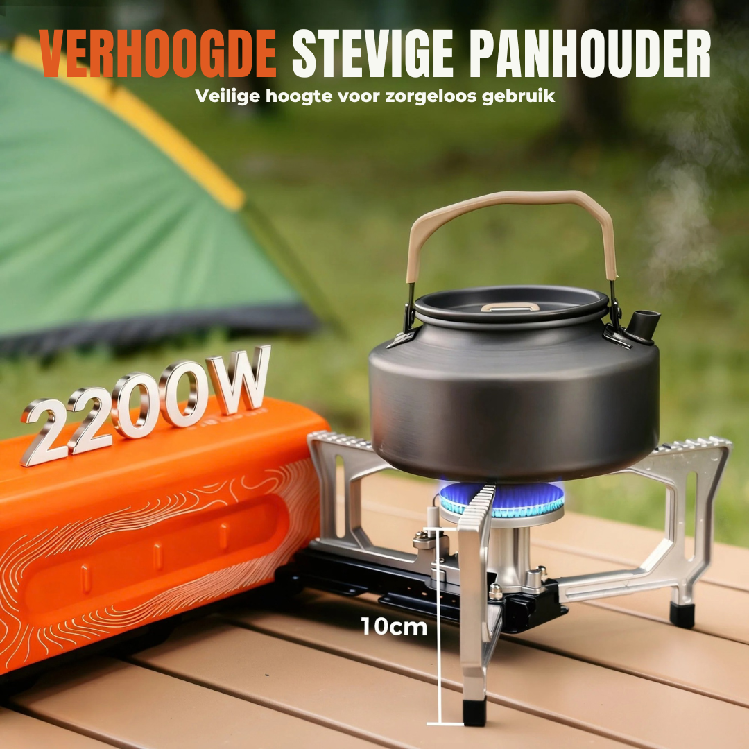 Vooma® Sammenklappelig Butan Campingkoger 2200W
