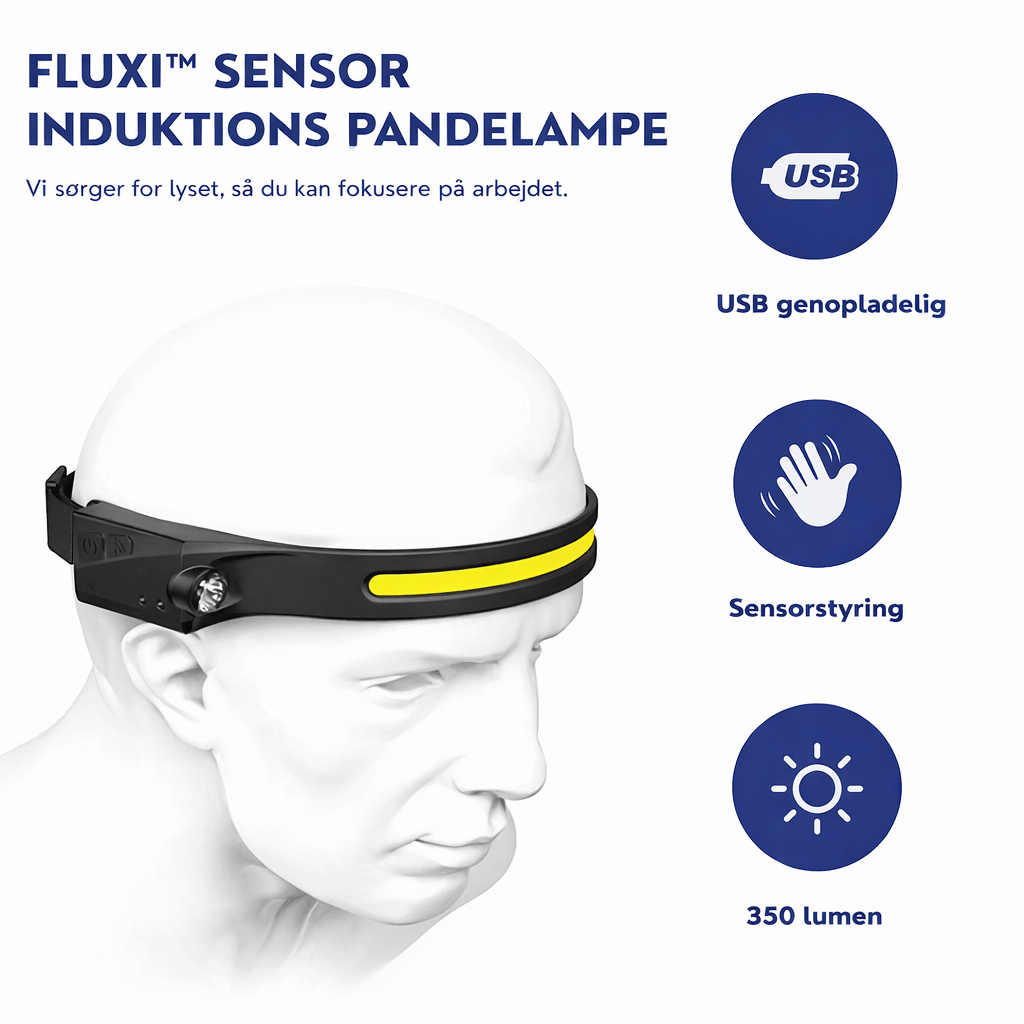 Kratos Sensor Induktionspandelampe - Optimal Belysning til Arbejde og Eventyr