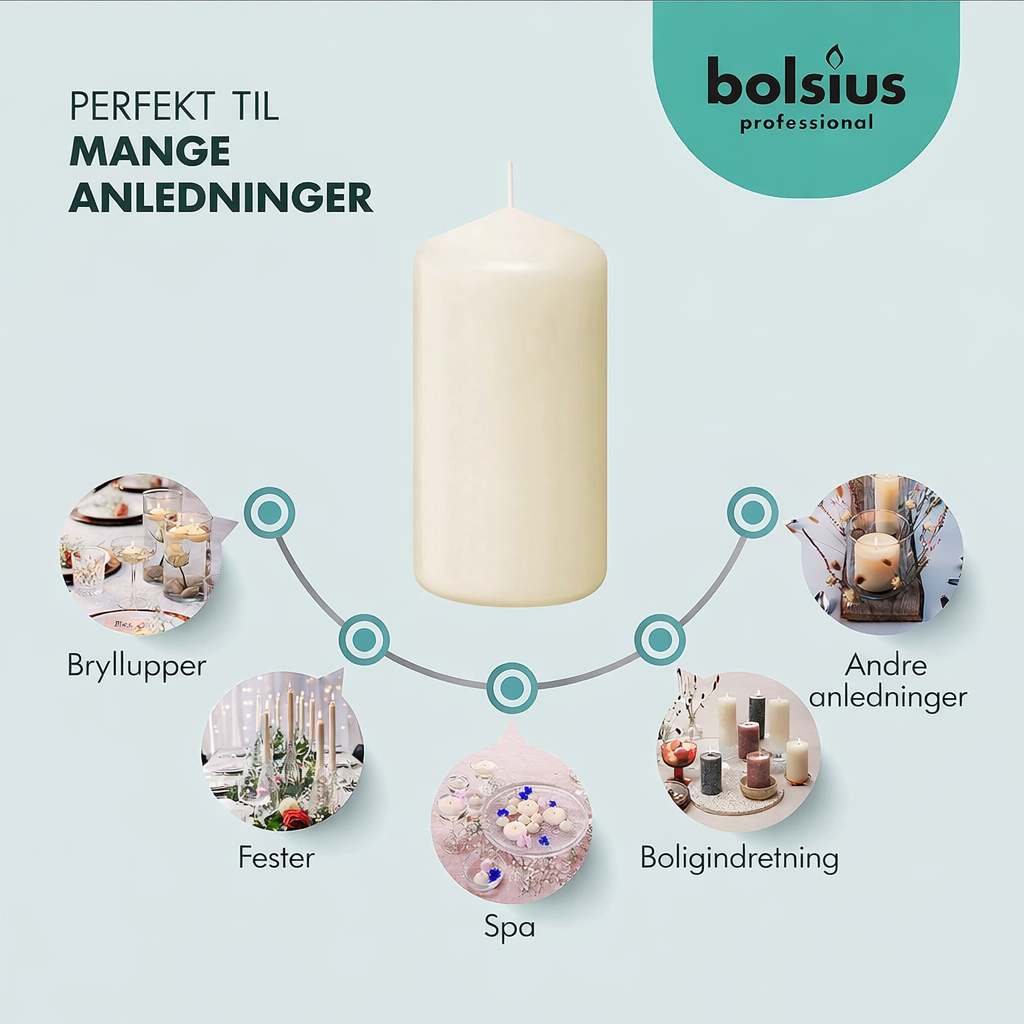 33-timers bloklys - Bolsius