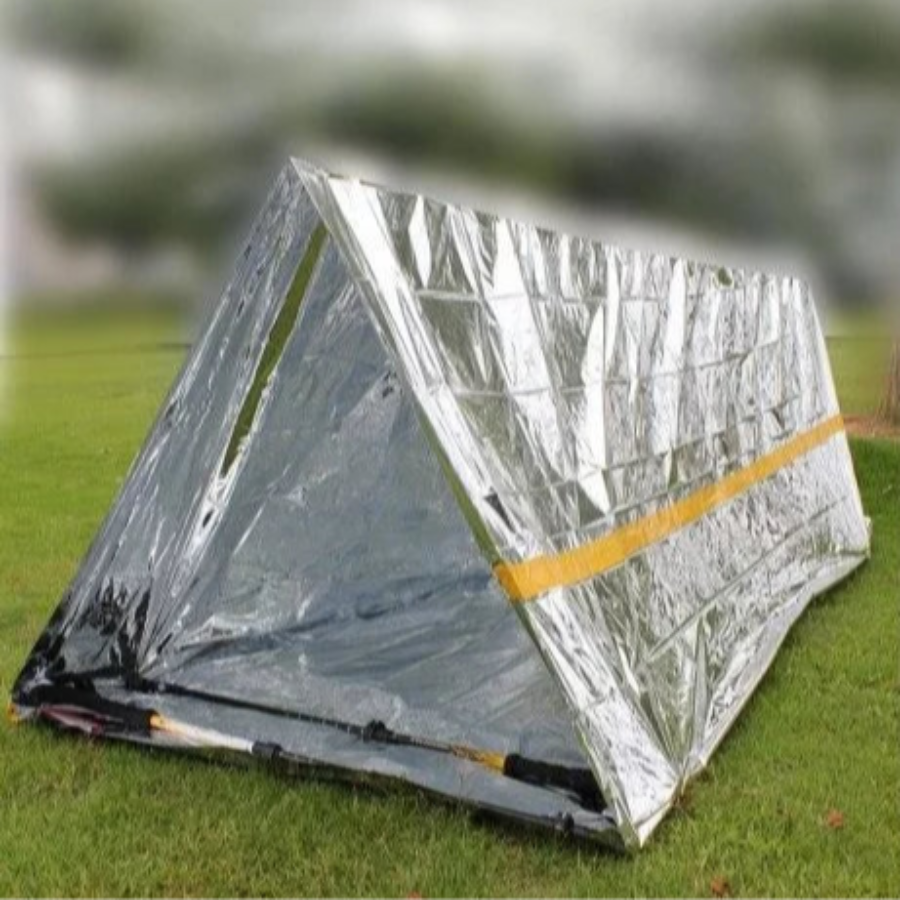 Letvægtstelt til 2 personer – Isolerende og kompakt – Altid beskyttet i nødsituationer