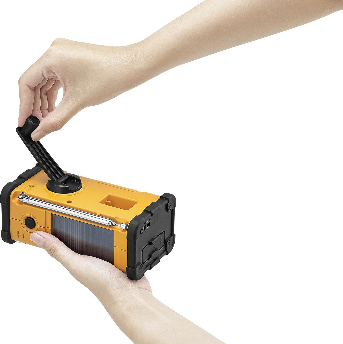 DAB+ Bærbar Nødradio (UK/DAB+ tuner, integreret batteri) Gul/Sort Sangean MMR-88