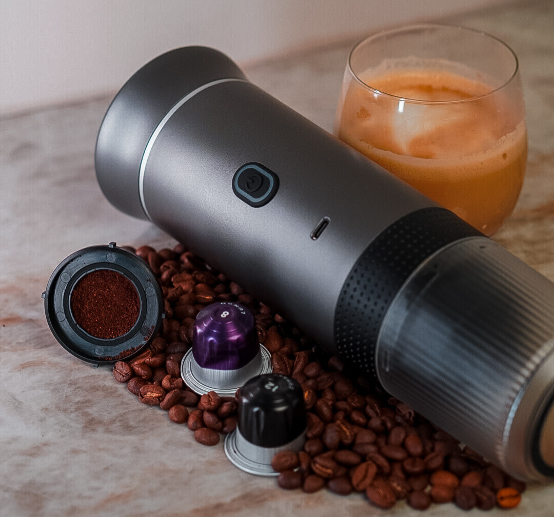 BrewMate™ - Bærbar og trådløs espressomaskine