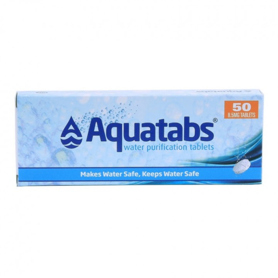 Aquatabs vandrensningstabletter 8,5 mg 50 stk.