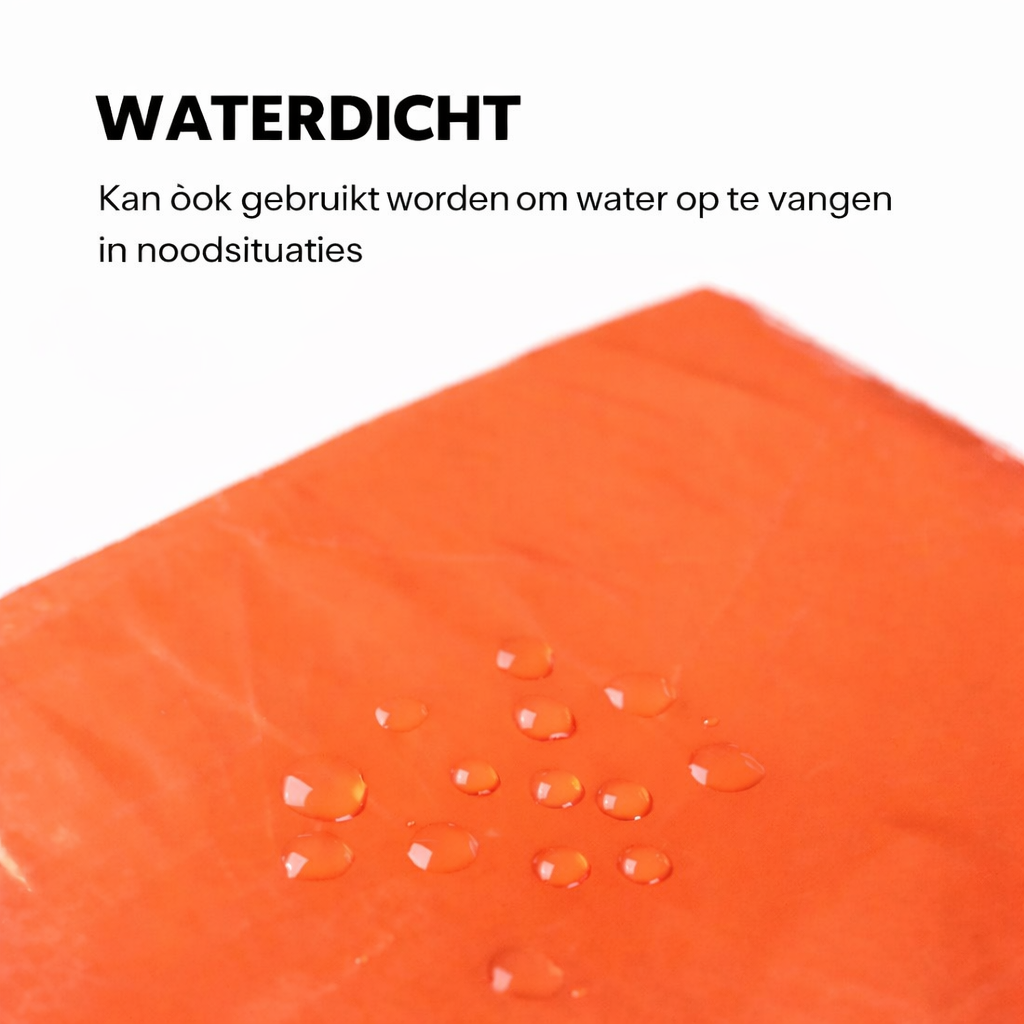 Survival Life-teltet (orange emballage)