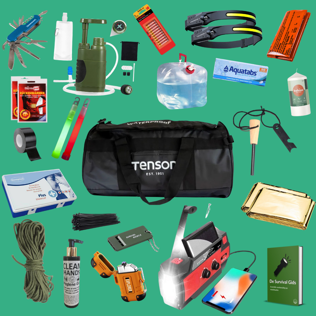 Nødpakke Premium (med Duffel Bag)