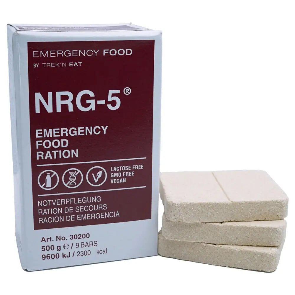 NRG-5 nødration 500 gram - 2300 kcal - vegansk