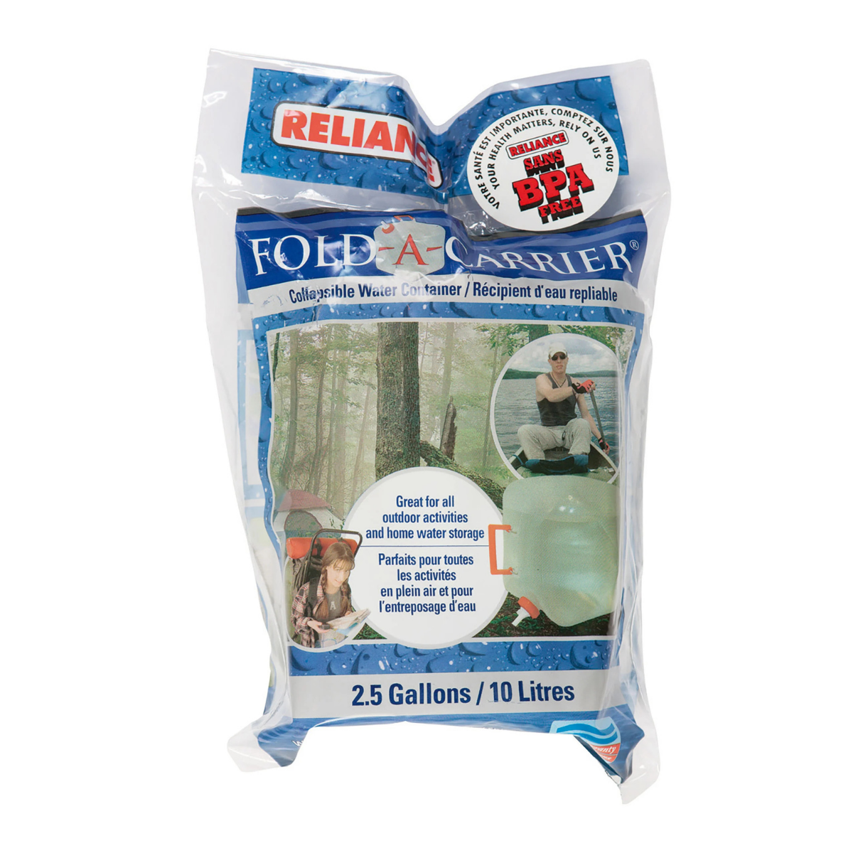 Reliance foldbar jerrycan 10 liter