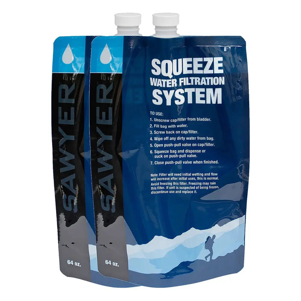 Sawyer SP114 foldbare vandposer 2 liter (sæt med 2)